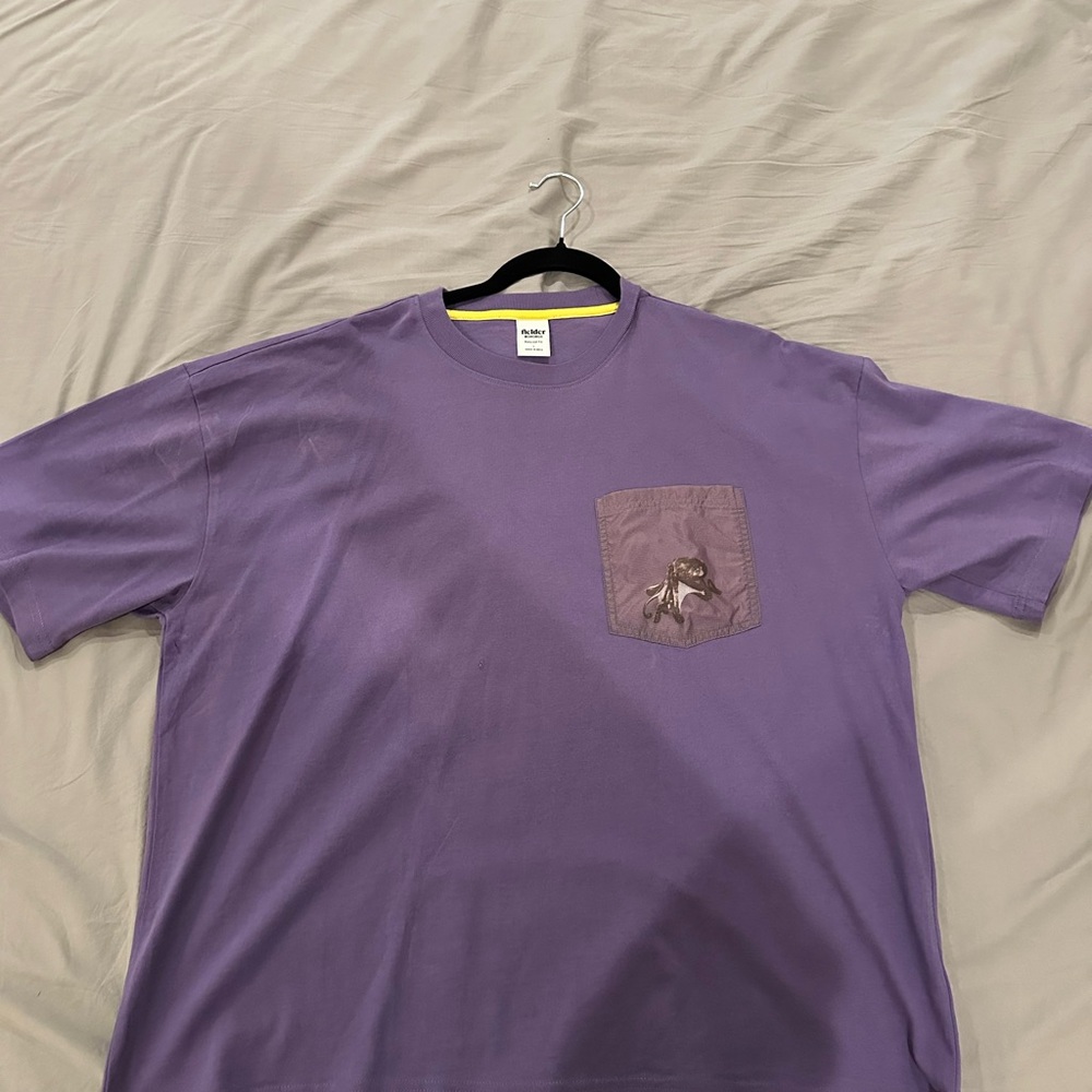 Purple Men's Shirt with Pocket
